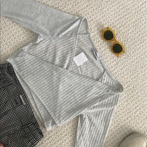 UO Wrapped Croptop,will counter/accept all offers!